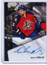 15-16 2015-16 SPX AARON EKBLAD SHIFT CHANGE AUTOGRAPH 1:39,709 PACKS 61 PANTHERS