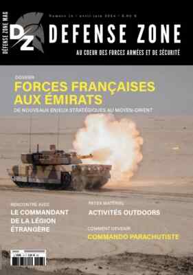Magazin DEFENSE ZONE N°14 FRANZÖSISCHE STREITKRÄFTE IN DEN EMIRATEN_FREMDENLEGION   SEHR GUTER ZUSTAND