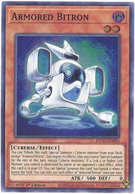 Yu-Gi-Oh! - Armored Bitron - ETCO-EN095 - Super Rare - 1st Ed - NM/M - NEW