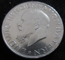 MDS DEUTSCHES REICH KAISERREICH BAYERN 3 MARK 1914 D "LUDWIG III.", SILBER  #U