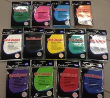 100 Large Standard Size Pro-Safe Pokemon/Digimon/MTG Deck Protector Sleeves