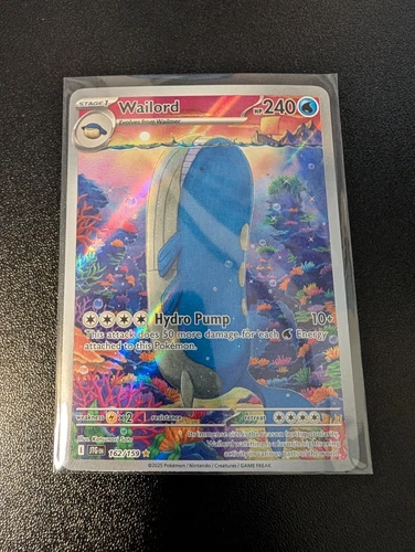 Wailord 162/159 Sv09: Journey Together Holo - Near Mint
