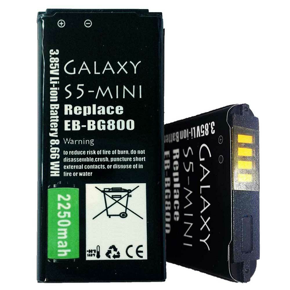 2250mah Akku Batterie Samsung Galaxy S5 mini SMG800F original EBBG800