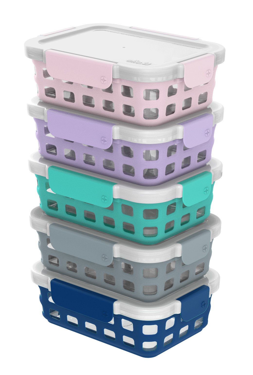 Ello Glass 3.4 Cup 27 Ounce Duraglass Food Storage Meal Prep Container