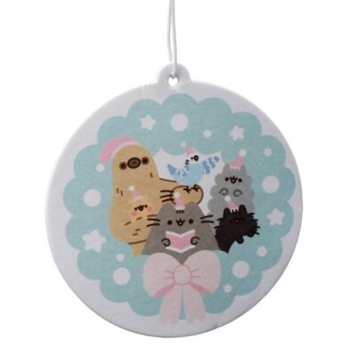 Pusheen The Cat Weihnachtskranz Lufterfrischer Xmas Cookie Duft Duft NEU