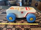 VINTAGE ALAN JAY CLAROLYTE SQUEAK JEEP RUBBER SQUEAKY TOY (RARE) VHTF — photo 5