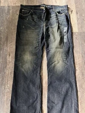Aeropostale Men's Jeans Slim Boot Cut Button Fly  40x32