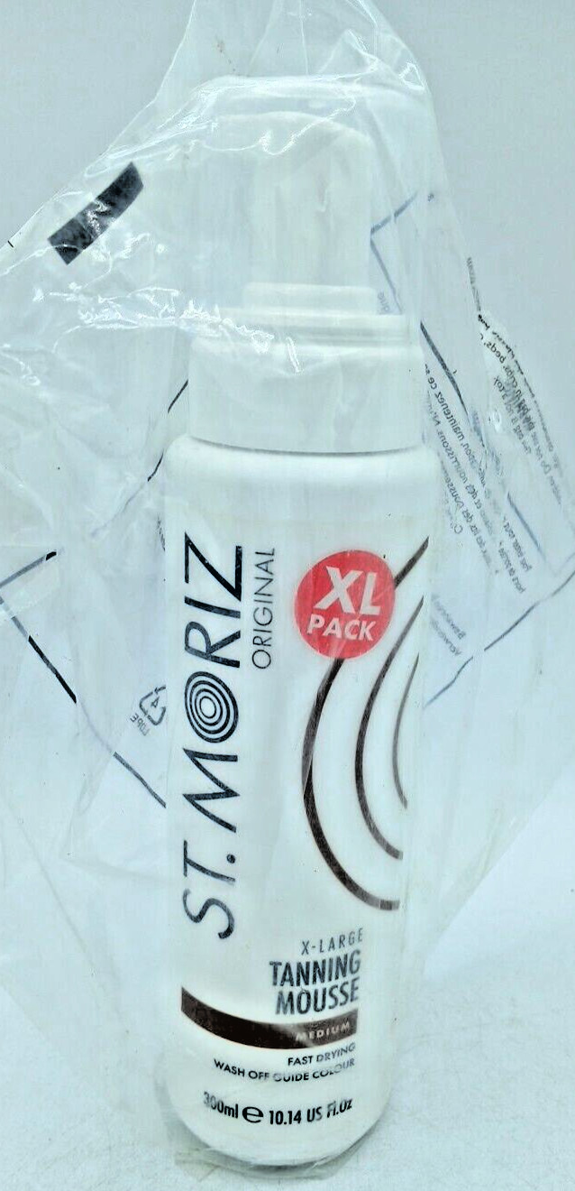 St Moriz Original Extra Large Instant Tanning Mousse in Medium 300ml. M40