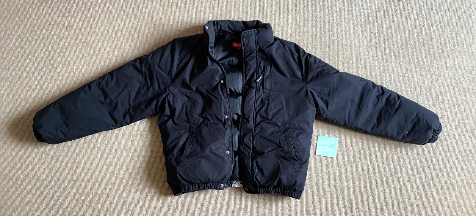 RARE - Supreme Astronaut NASA Puffer Down Jacket Bubble Goose TNF Size S FW16 image 2