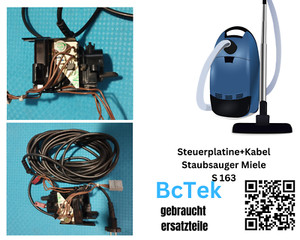 Steuerplatine+Kabel Staubsauger Miele S 163