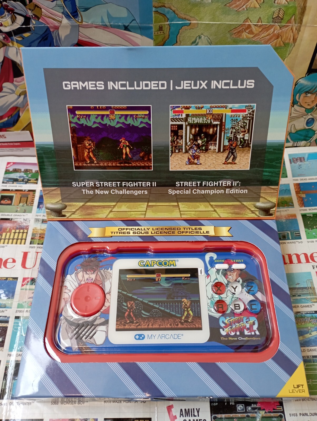 Console: Pocket Player Pro - Super Street Fighter II [OFFICIAL ✅ LICENCE] Fr