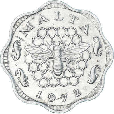 [#1335821] Malta, 3 Mils, 1972