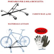 PER  VOLKSWAGEN PORTABICI DA TETTO AUTO PORTABICICLETTA PER BARRE PORTATUTTO AU