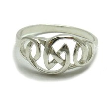 Genuine Sterling Silver Ring Stamped Solid 925 Knot Nickel Free Handmade
