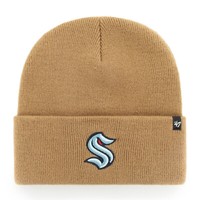 Nhl Seattle Kraken WollmüTze MüTze Haymaker Camel Knit Beanie Hat 196505462624
