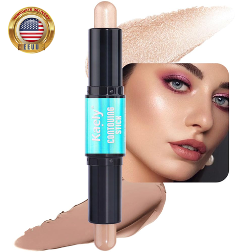 2In1 Face Shaping & Contouring Stick Cream Contour Concealer Bronzer Stick Makeu