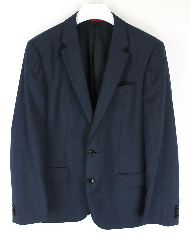 Hugo Boss C-Huge1S / C-Wilson Blazer Men US 38 / US 36 Vest Wool 2In1 - Image 2 of 4