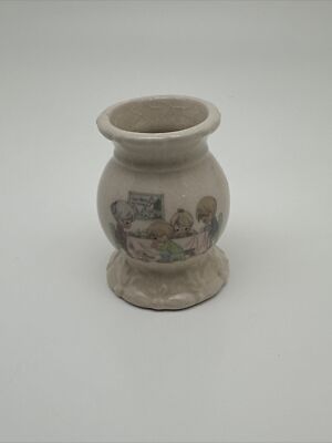 Precious Moments Lord s Blessings Toothpick Holder 1996 - 3In , Used .107