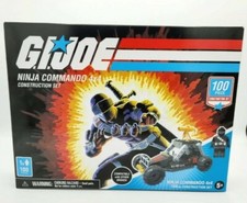 New NIB GI Joe 100 Piece Construction Brick Set Skystriker Hasbro