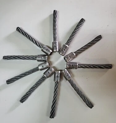 MARKENLOS 10x Bürstenzöpfe Zöpfe passend für Tielbürger TW50, TW50/S & TW50/X Wildkrautbü