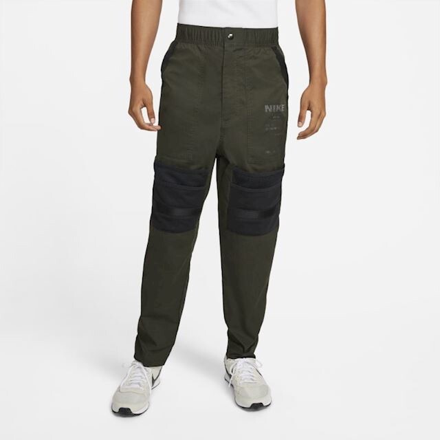 Nike Sportswear City Made Unlined Cargo Utility Pants Trousers Green Size Medium