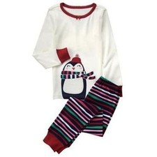 NWT GYMBOREE Christmas Penguin Gymmies PAJAMAS GIRLS HOLIDAY 5,8