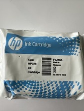 Genuine HP 728 Cyan 40ml F9J63A Ink Cartridge HP DesignJet T730 T830