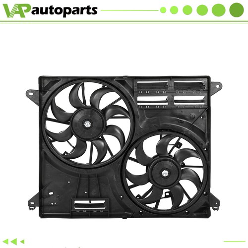 Dual Radiator Condenser Cooling Fan Assembly For Ford Edge Lincoln Mkx
