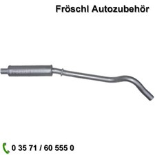 Schalldämpfer Auspuff Mitte für Opel Corsa A  1.0 S y*