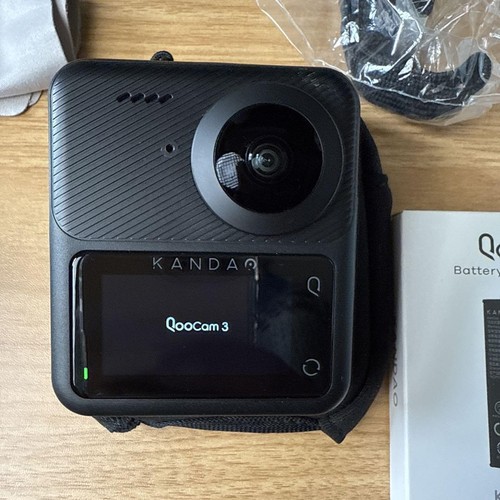 KanDao Qoocam 3 Action Camera 5.7K 62MP 360 Degree Sports Camera Dual USED - 第 4/8 張圖片