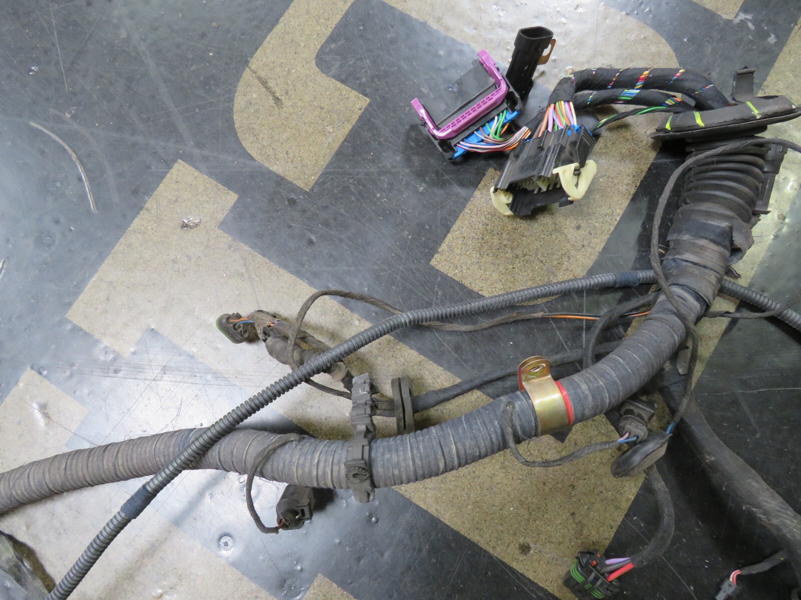 Maserati M138 Spyder, Main Front Body Wire Harness, Used, P/N 188842