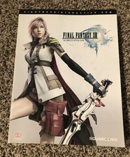 Final Fantasy XIII 13 The Complete Official Game Strategy Guide Piggyback 2010