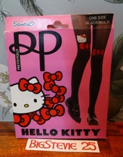 Hello Kitty Opaque Mock OTK Tights By Pretty Polly   FREE P&P UNBOXED