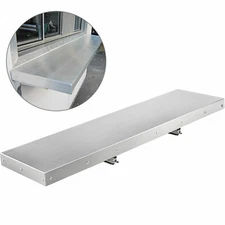 4FT Shelf for Concession Window Food Truck Accessories Business Aluminum Alloy