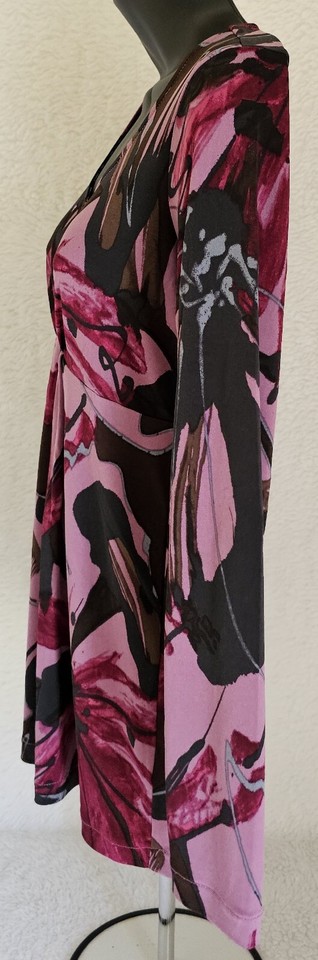 Haut Daisy Fuentes Imprimé Abstrait Bleu/violet - Taille Petite (PS), Occasion Très Bon état