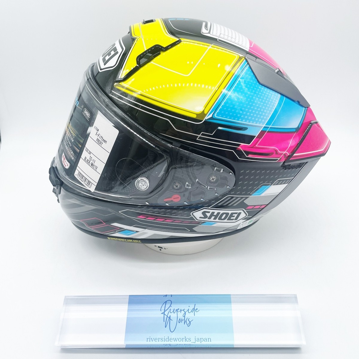 SHOEI X-15 Proxy TC-11 X-Fifteen Full Face Helmet Size XL 61-62cm