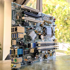 LOT of 2 HP Compaq Elite 8300 Motherboard LGA 1155/Socket DDR3 SDRAM 656933-001