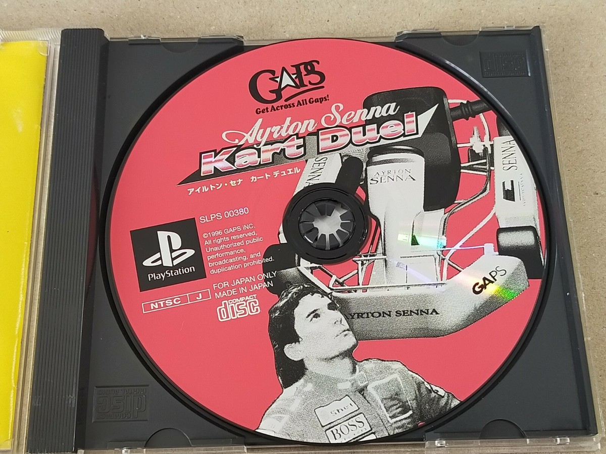 Fiche du jeu Ayrton Senna Kart Duel sur Sony Playstation - Le Musee des
