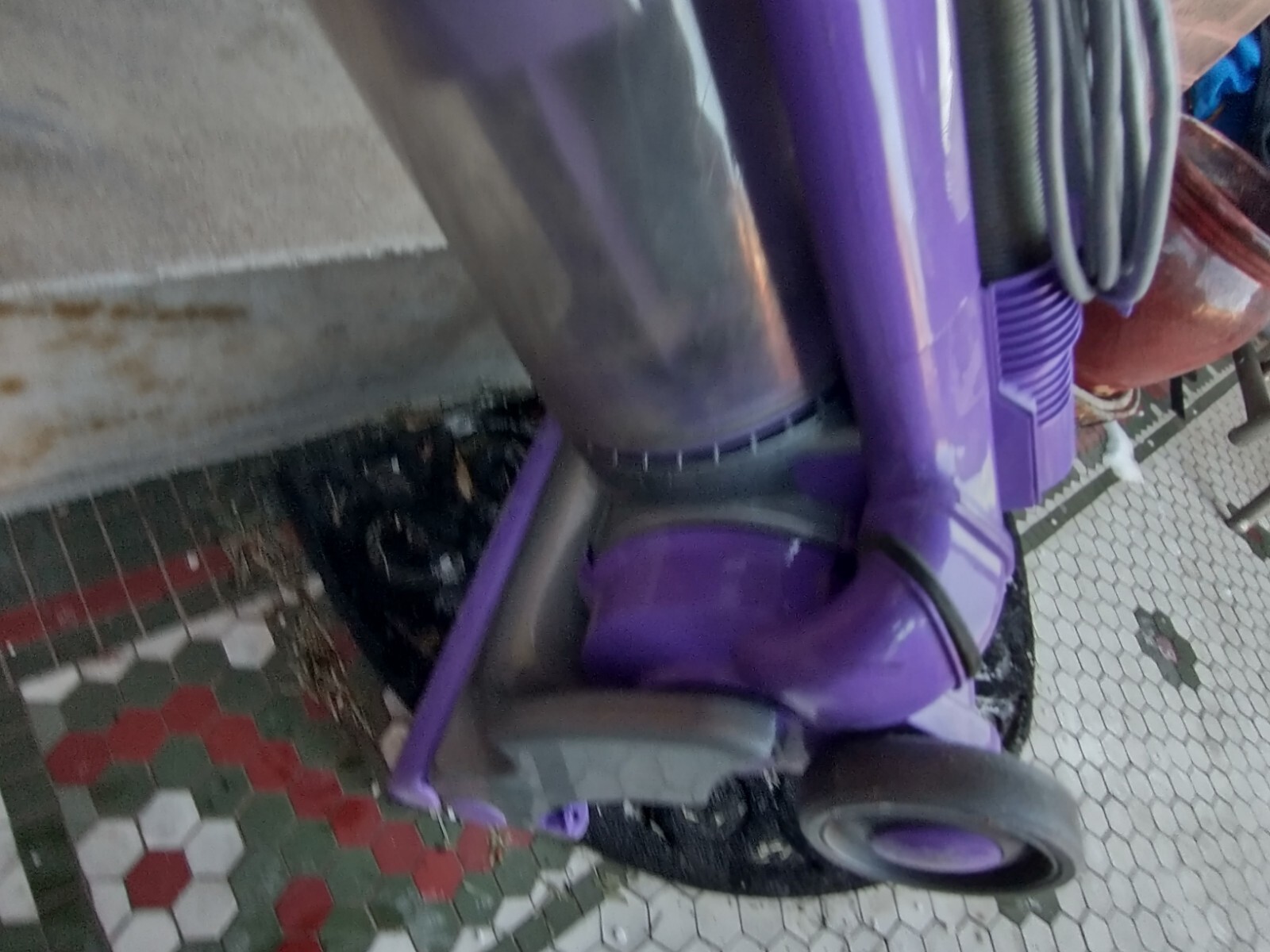 Dyson DC07 Animal Vacuum Cleaner PURPLE Cleaned & Working eBay