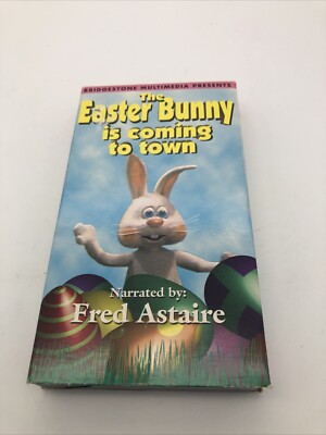 The Easter Bunny Is Coming to Town Narrated by Fred Astaire VHS Rare Slip Sleeve