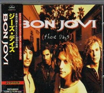 BON JOVI These Days JAPAN CD PHCR-90023/24 1998 2 CD with Live