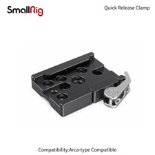 SmallRig Quick Release Clamp  Arca-type Compatible with 1/4" 3/8" Holes 2143B