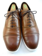 Allen Edmonds "PARK AVENUE"  Leather Oxford Dress Sneakers 10.5 EEE Chili(457N)