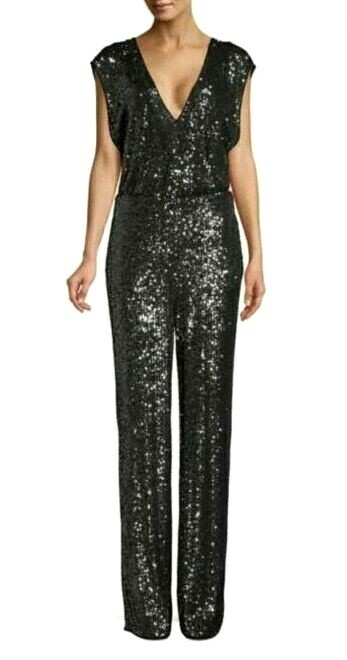 ⭐️BCBG MAXAZRIA BCBGMAXAZRIA Garden Floral Wide-Leg Jumpsuit - Runway Catalog