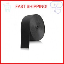 1.5 Inch Wide 10 Yards Black Nylon Webbing Strap  Polypropylene Straps for Bags,