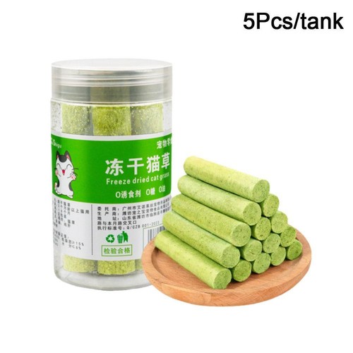 US Cat Grass Sticks for Indoor Cat Grass Chew Sticks Teeth Cleaner Cat Chew Toy - Picture 7 of 15