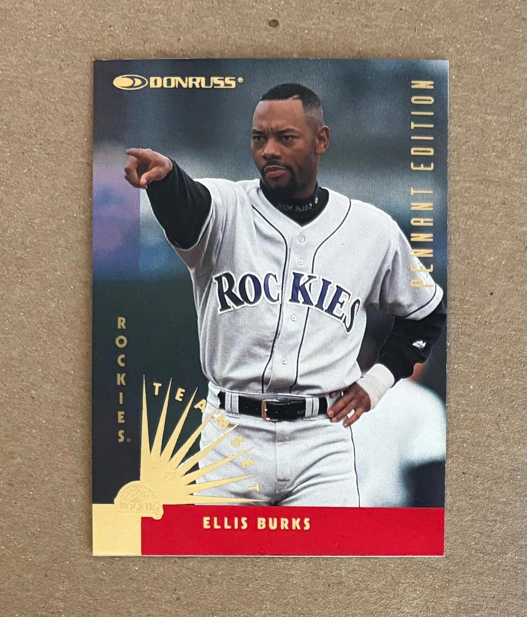 Ellis Burks Baseball 1997 Season Sports Trading Cards