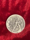 New Listing1974 Longines 1836 The Alamo .925 Sterling Silver Antiqued Medal Art Round 1 oz
