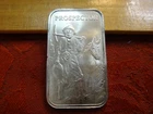 Prospector Provident Metals 1 Oz .999 Silver Bar - No Reserve - Free S&H USA