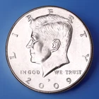 2009-P Clad Gem BU Kennedy Half Dollar Coin From OBR FAST SHIPPING